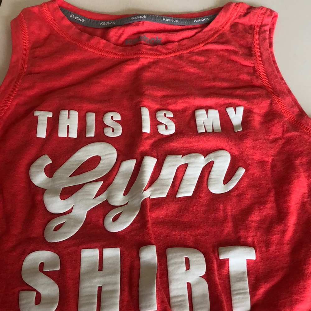 Reebok gym shirt